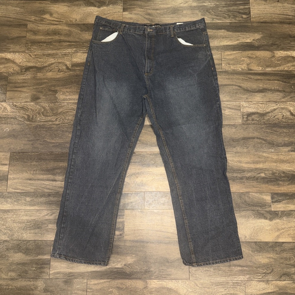Beverly Hills Y2K Polo Regular Fit Dark Wash Denim Jeans Men's Size 46x32